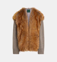 Cardigan Mia façon fourrure Jejia