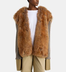 Cardigan Mia façon fourrure Jejia
