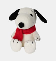 Peluche Snoopy assis avec écharpe Bon Ton Toys