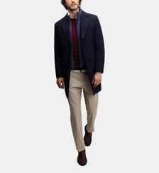 Manteau droit à doublure amovible El Ganso