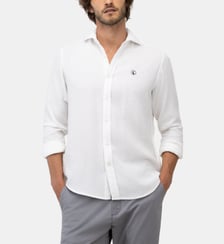 Chemise Bambou à col italien El Ganso
