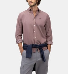 Chemise en velours côtelé à col américain El Ganso