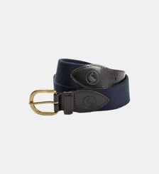 Ceinture élastique monochrome marine El Ganso