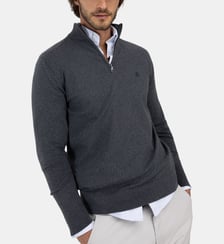 Pull en coton et cachemire à col camionneur El Ganso