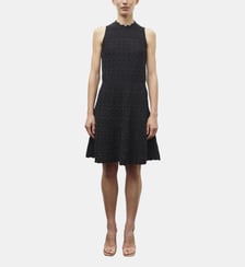 Robe courte en maille croquet Molli