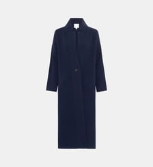 Manteau long en maille Molli