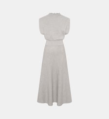 Robe longue Couture Col Croquet Molli