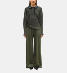 Pantalon fluide en maille Molli