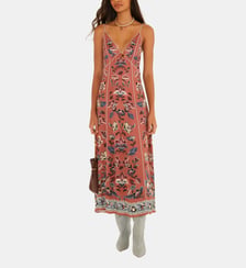 Robe Maxi Slip Farm Rio