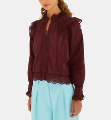 Blouse English broderie Farm Rio