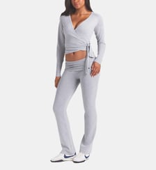 Pantalon droit en maille Skims