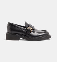 Mocassins Signature à boucle en cuir Valentino Garavani