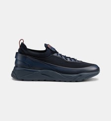 Sneaker Basse à Effet Chaussette Santoni