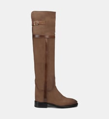 Botte classique en daim Seta Santoni
