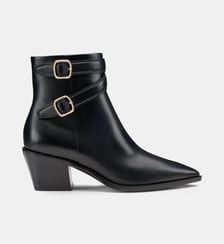 Bottines santiags à talon mi-haut Santoni