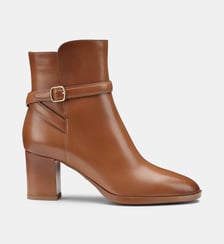 Bottines à talon bloc avec bride Santoni