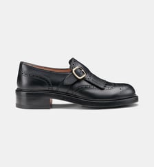 Chaussures à boucle et franges Santoni