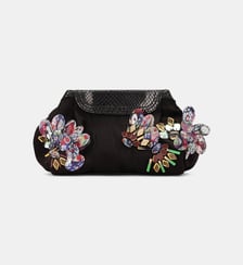 Sac pochette brodé Dries Van Noten