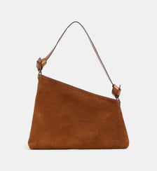 Sac à main porté épaule Dani cuir velours Staud