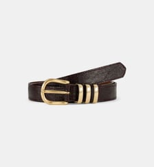 Ceinture La Iena en cuir crispé Herbert Frère Sœur