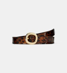 Ceinture fine La Skeena en cuir Herbert Frère Sœur