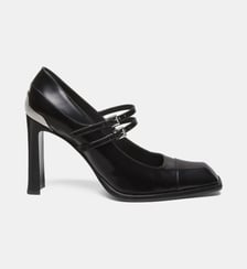 Peep toes Mary Jane à talon McQueen