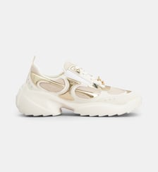 Sneakers basses Viv' on the Run Mini Strass Lace-Up Roger Vivier
