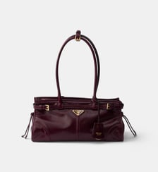 Sac Bonnie en cuir medium Prada