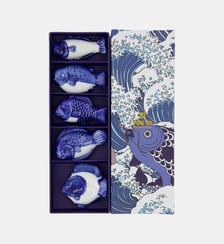 Fish - Coffret de 5 repose-baguettes Tokyo Design Studio