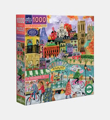 Puzzle Paris en Automne - 1000 pièces eeBoo