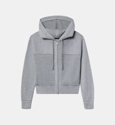 Cardigan à capuche zippé Signature Kenzo