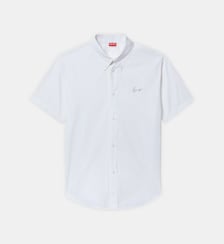 Chemise Signature à manches courtes en coton Kenzo