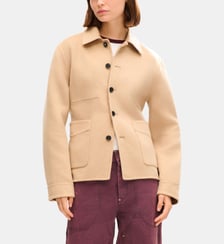 Double face workwear jacket in wool Kenzo
