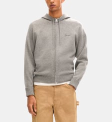 Cardigan à capuche Signature en laine Kenzo