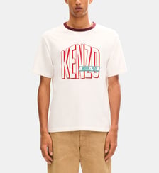 T-shirt Work And Play en coton Kenzo