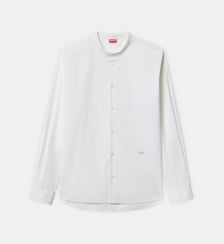 Chemise à col officier Signature Kenzo