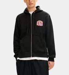 Sweat-shirt à capuche zippé Work And Play Kenzo