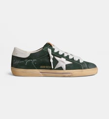 Super Star Half Foxing Front and Back Golden Goose