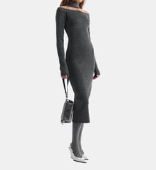 Robe midi Flashback à col Bardot Iro