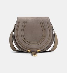 Sac à main Marcie cuir velours Chloé