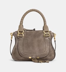 Sac à main Marcie cuir velours Chloé