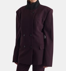 VESTE AJUSTÉE À COL OFFICIER Iro