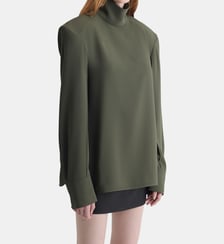 Blouse à col montant Orbison Iro