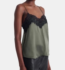 Caraco Newin en soie et dentelle Iro