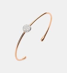 Bracelet en or rose et diamants Pomellato
