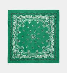 Bandana carré Twin G imprimé coton bio Galeries Lafayette