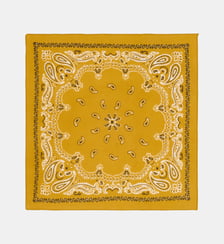 Bandana carré Twin G imprimé coton bio Galeries Lafayette
