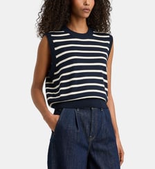 Pull droit sans manches Polux laine mélangée  Jodhpur
