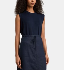 Pull droit sans manches Polux laine mélangée Jodhpur