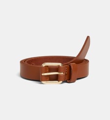 Ceinture fine Hicat G cuir  Galeries Lafayette